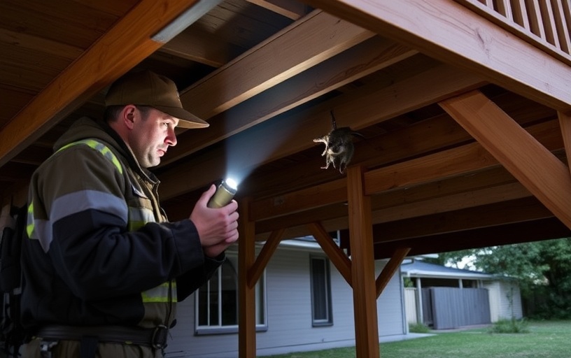 Under Deck Possum Removal in Point Cook
